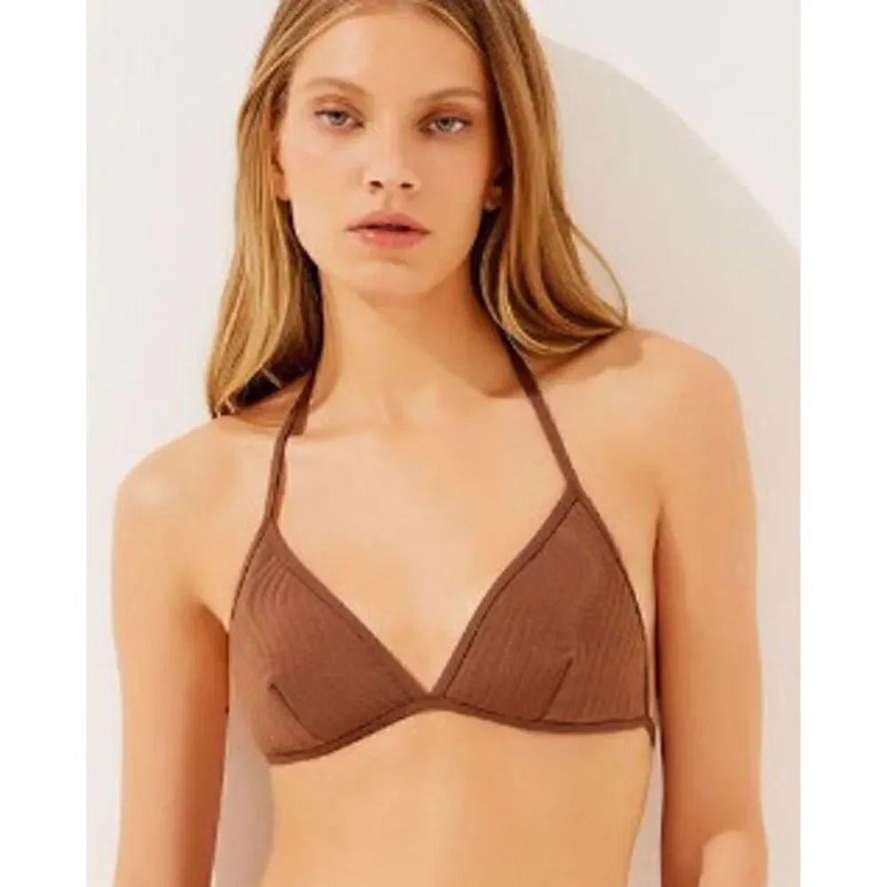 Agua de Coco Roots Matelasse Bikini Top NWT Sz. S